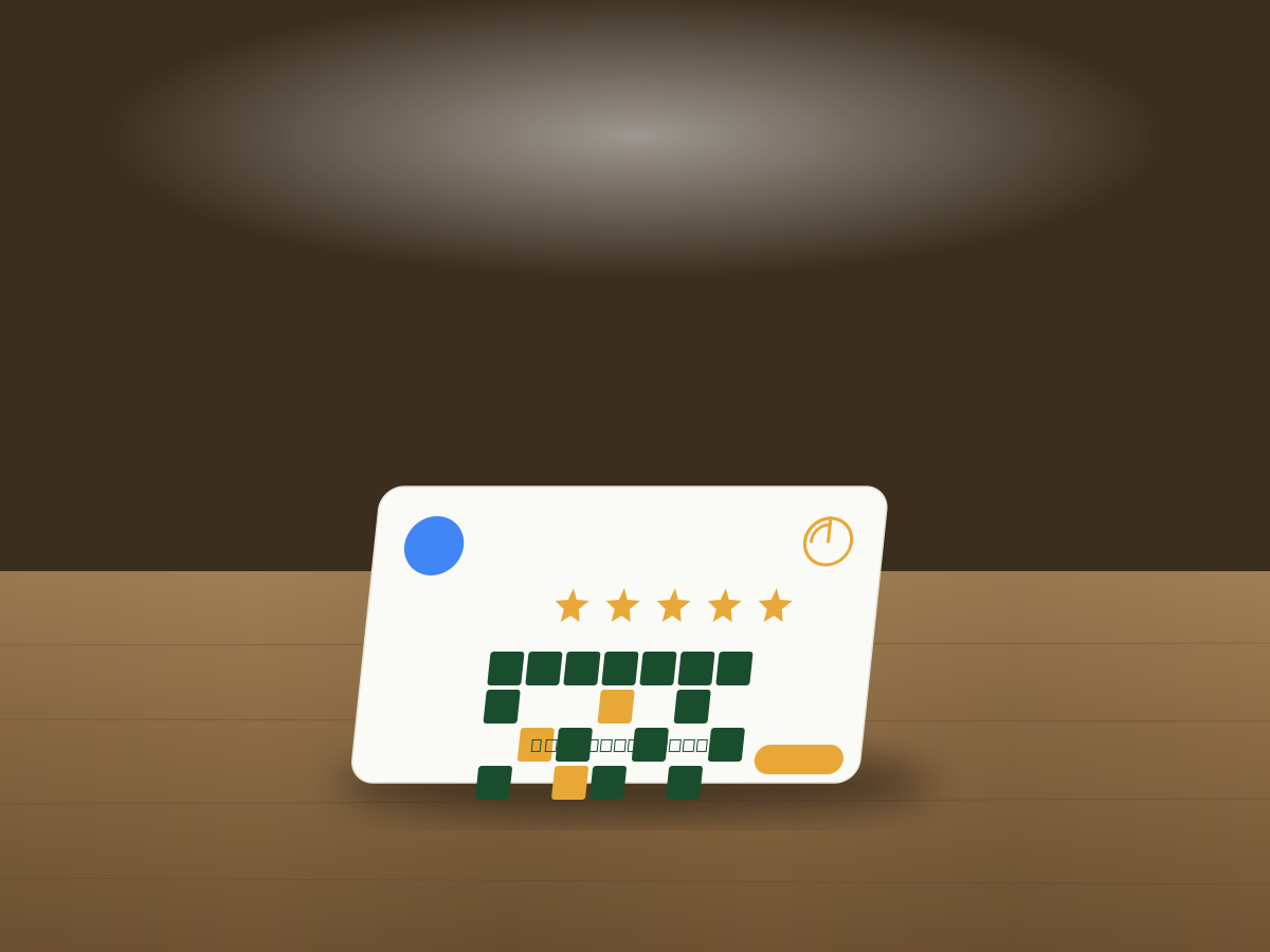 TapRank NFC plate product photograph